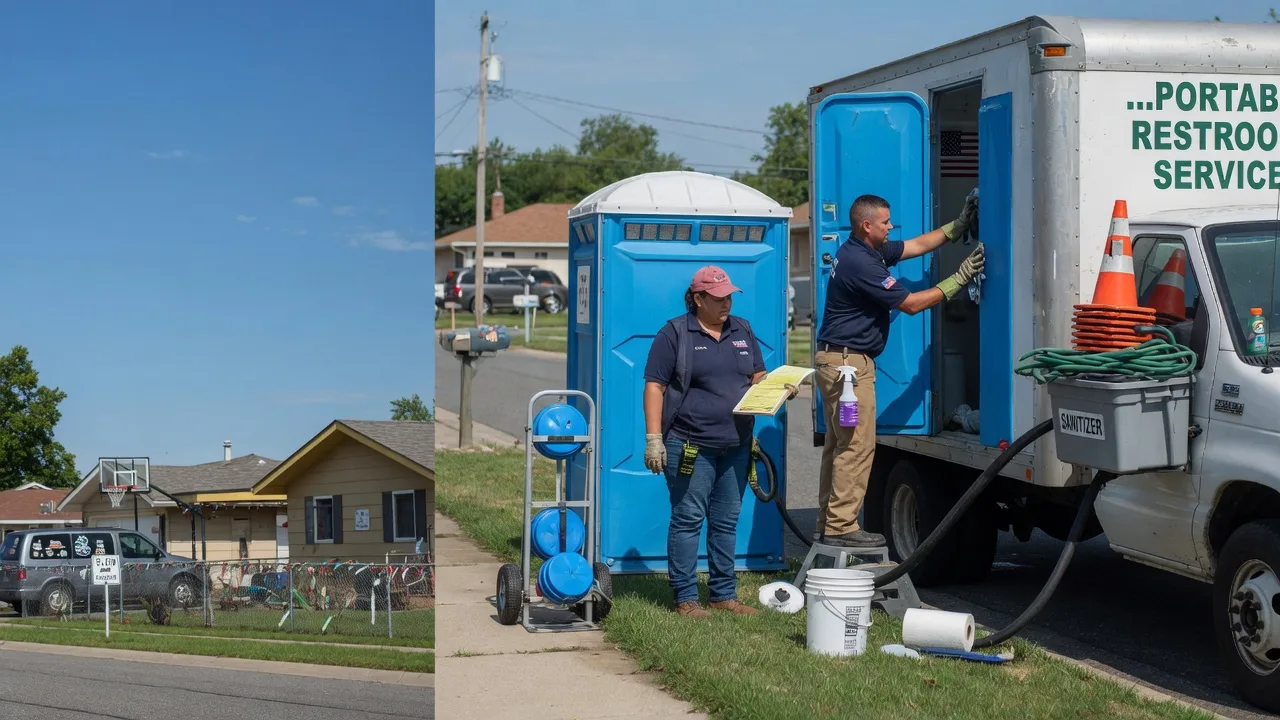 Portable Toilet Rental in Mendota, IL near me